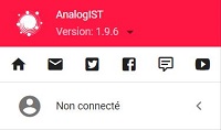analogist non connecter