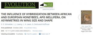 wiley article bees