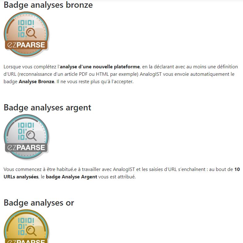 badge article critères d'attribution blog